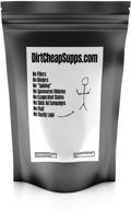 💪 dirtcheapsupps unflavored whey protein isolate 2lb: affordable quality supplement for muscle growth logo