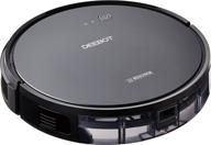 ecovacs deebot 601 robotic vacuum cleaner: app control, ideal for carpets & hard floors, max mode, silent operation, scheduled cleaning, auto-charging, pet friendly, compatible with amazon alexa & google assistant logo