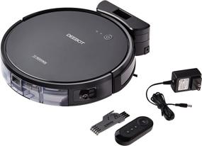 img 3 attached to ECOVACS DEEBOT 601 Robotic Vacuum Cleaner: App Control, Ideal for Carpets & Hard Floors, Max Mode, Silent Operation, Scheduled Cleaning, Auto-Charging, Pet Friendly, Compatible with Amazon Alexa & Google Assistant