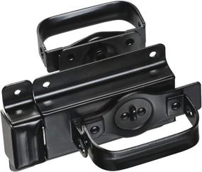 img 1 attached to 🚪 National Hardware N101-576 V25 Swinging Door Latch in Black, 3/4" – Secure Your Swing Door with this Black Latch