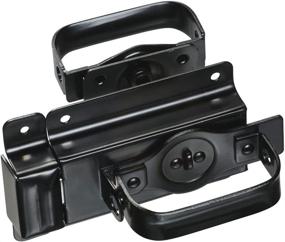 img 2 attached to 🚪 National Hardware N101-576 V25 Swinging Door Latch in Black, 3/4" – Secure Your Swing Door with this Black Latch