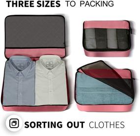 img 1 attached to 🧳 Streamline Your Travel with our Packing Organizer Wardrobe Suitcase Compression Travel Accessories