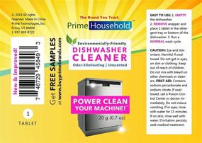 img 1 attached to 🌱 Effective Eco-Friendly Dishwasher Cleaner: PrimeHousehold, 15 Tablets