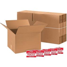 img 4 attached to 📦 B181412RP20: High-quality BOX USA Corrugated Cardboard for Secure Packaging