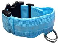 aspca led collar large blue logo