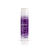 🌸 banish brassiness: joico color balance purple shampoo for cool blonde or gray hair logo