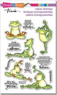 🐸 optimized search: stampendous frog yoga clear stamp set logo