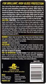 img 1 attached to 32 Fluid Ounces of Meguiar's Flagship Premium Marine Wax for Better Boat Maintenance