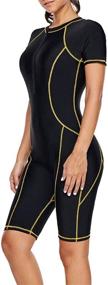 img 3 attached to ROSKIKI Swimsuit Slimming Competitive Swimwear Women's Clothing for Swimsuits & Cover Ups