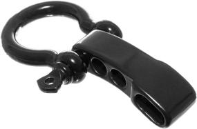 img 2 attached to Paracord Bracelet Shackles Stainless Steel Emergency