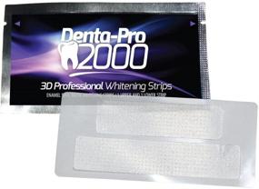 img 1 attached to 🦷 DentaPro2000 Профессиональные полоски для отбеливания зубов: Сертифицированный стоматологом домашний отбеливатель, безопасный для эмали с мгновенными результатами - 28 шт.