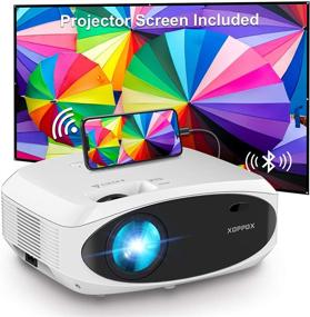 img 4 attached to Projector Bluetooth XOPPOX Mirroring Compatible Office Electronics
