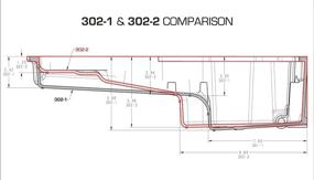 img 1 attached to 🔧 Refined Holley 302-2 Engine Oil Pan - Enhanced for Left Side Retro-Fit