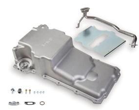 img 3 attached to 🔧 Refined Holley 302-2 Engine Oil Pan - Enhanced for Left Side Retro-Fit