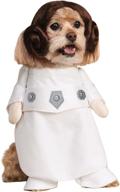 princess leia pet costume from rubies star wars collection logo