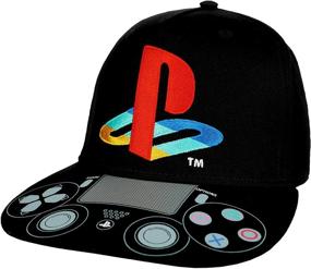 img 2 attached to 🎮 Vibrant Youth Playstation Snapback Hat: Elevate Your Gaming Style!