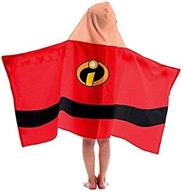 🏖️ the incredibles jack-jack cotton hooded towel for bathing, pool, and beach logo