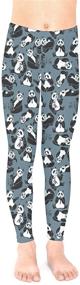 img 2 attached to PattyCandy Stylish Cartoon Animal Leggings Girls' Clothing in Leggings