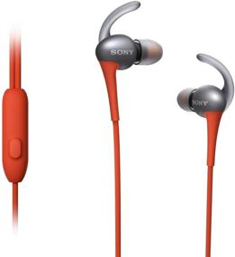 img 2 attached to 🎧 Sony MDRAS800AP Active Sports Smartphone Headset (Orange): Enhanced Audio for Your Active Lifestyle