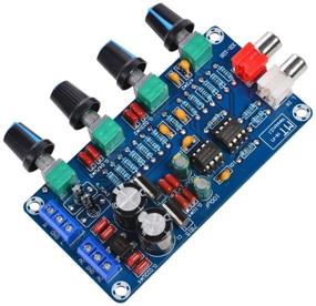 img 4 attached to 🔊 Enhance Your Audio Experience with Comimark 1Pcs HiFi NE5532 OP-AMP Preamplifier Amplifier Volume EQ Tone Control Board