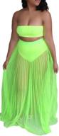 ophestin sleeveless through ruffle beachwear women's clothing for dresses logo