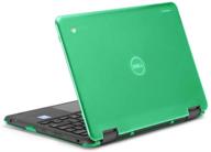 📦 mcover hard shell case for dell chromebook 11 5190 3189 series education or 2-in-1 laptop - green (not compatible with 210-acdu / 3120/3180 series) logo