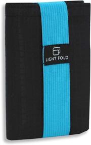 img 4 attached to 🔒 Ultra Nylon Trifold Wallet: The Ultimate Men's Wallet with Advanced Blocking Technology for Secure Organizing of Wallets, Card Cases, and Money