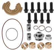 🔧 upgraded turbocharger rebuild kit for ford 6.0 l powerstroke - replacement gt3782va garrett turbo upgrade logo