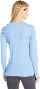 img 3 attached to Hanes Womens Sport Performance Sleeve Outdoor Recreation for Hiking & Outdoor Recreation Clothing