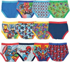 img 3 attached to 🦸 Supercharge your son's style with Marvel Toddler Briefs MRVL Hero Boys' Clothing and Underwear