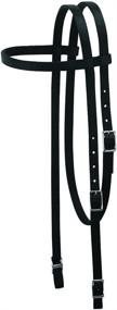 img 1 attached to 🔵 Weaver Leather Browband Headstall made of Nylon