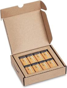 img 1 attached to 🔋 Long-lasting 9 Volt Amazon Basics Batteries - Easy-to-Open 8 Pack, 5-Year Shelf Life