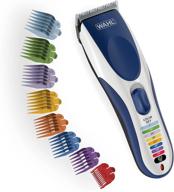 🔌 wahl color pro cordless rechargeable hair clipper & trimmer - color-coded guide combs for effortless haircuts - men, women & children - model 9649 logo