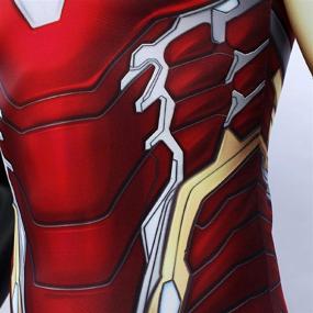 img 1 attached to Compression Shirt Cosplay Iron Man Men's Clothing for T-Shirts & Tanks
