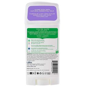 img 2 attached to 🌿 Lafe's Soothe - Lavender & Aloe - Natural Deodorant Stick for Women & Men - Aluminum-Free, Vegan, Cruelty-Free, Gluten-Free, Paraben-Free & Baking Soda-Free - 24-Hour Protection - 3 Pack (2.25 oz each)