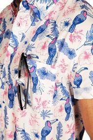 img 1 attached to Mens Rubber Ducky Hawaiian Shirt Men's Clothing and Shirts