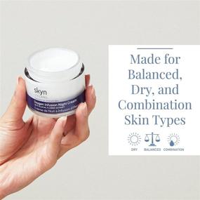 img 2 attached to skyn ICELAND Oxygen Infusion Night Cream: 🌙 Revitalize & Repair Skin Overnight, 56g / 1.98 oz