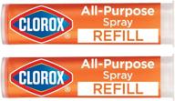 🧽 clorox all-purpose cleaning system refill cartridges - pack of 2, 0.66 ounces each (package may vary) logo