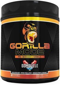 img 4 attached to Unleash Your Inner Beast with Gorilla Mode Pre Workout - Experience Explosive Pumps, Unrivaled Focus, and Unstoppable Power!