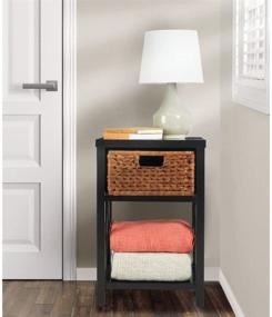 img 2 attached to MDesign Side Table Storage Nightstand