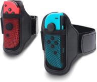 🎮 enhance your nintendo switch ring fit adventure with 2 packs of leg straps logo