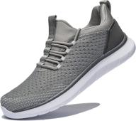 keluki breathable lightweight athletic sneakers men's shoes and athletic logo