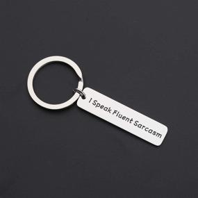 img 1 attached to CHOORO Hilarious Sarcastic Sarcasm Keychain