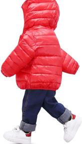 img 1 attached to HILEELANG Outerwear Jackets: Resistant, Packable Boys' Clothing and Jackets & Coats - Stay Warm in Style!