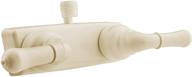 dura faucet df-sa100c-bq shower faucet valve diverter for rv/motorhome - easy turn handles (bisque parchment) logo
