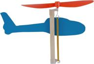 🚁 take flight with the youmake 10 pack rubber band helicopter: a thrilling toy for all ages logo