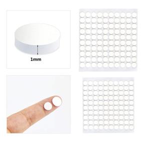 img 2 attached to 🔷 10 Sheet Foam Round Dots Double-Sided Adhesive 3D Craft Foam Tape - DIY Handmade Crafts/Office Supplies - 1000 Pcs - 2 Sizes (0.3 inch and 0.4 inch)