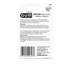 img 1 attached to 🦷 GUM Orthodontic Wax - 1 Each (Pack of 4) for Effective Oral Care