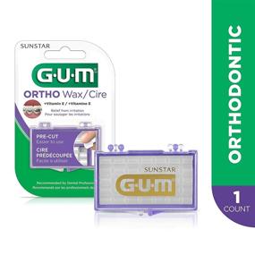 img 2 attached to 🦷 Воск ортодонтический GUM - 1 шт. (упаковка из 4 шт.) для эффективного ухода за полостью рта.