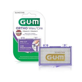 img 3 attached to 🦷 Воск ортодонтический GUM - 1 шт. (упаковка из 4 шт.) для эффективного ухода за полостью рта.
